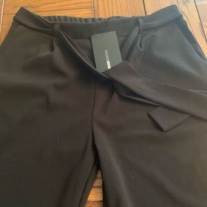 Tie waist high rise trousers. Sold out fast!!